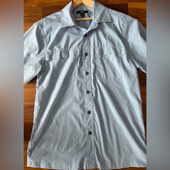 TILLEYS mens size small travel ready button down shirt - lightweight - Picture 5 of 9